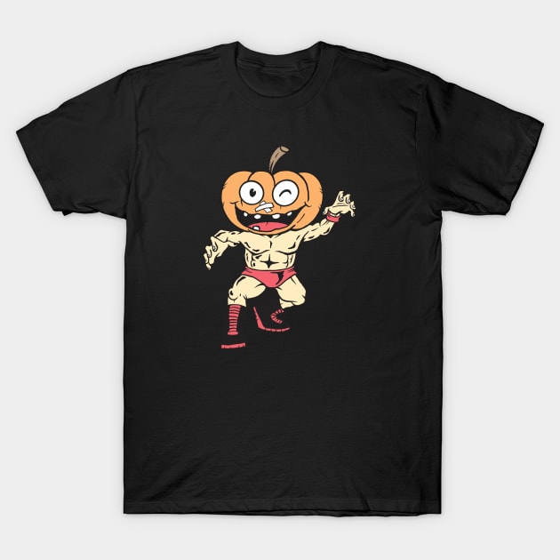 Wrestling man T-Shirt by Paundra